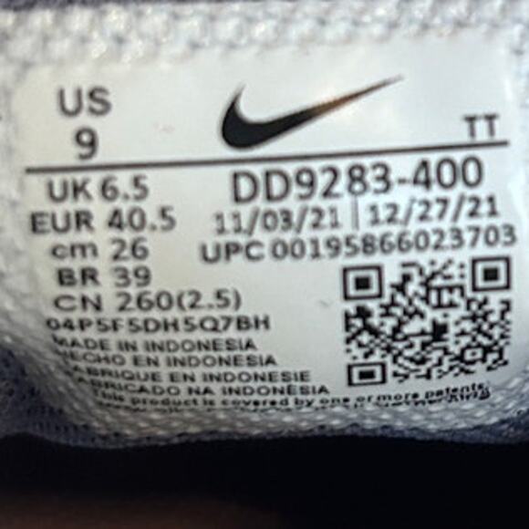 Nike - Flex Experience 11 - Running Shoes - Blue - Women's - 9 - DD9283-400 - Picture 9 of 9